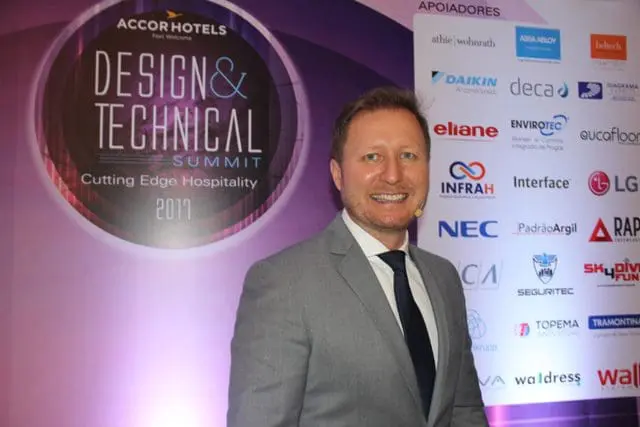 Paulo Mancio, SVP de Design e Construção da AccorHotels América do Sul (Foto: Divulgação)
