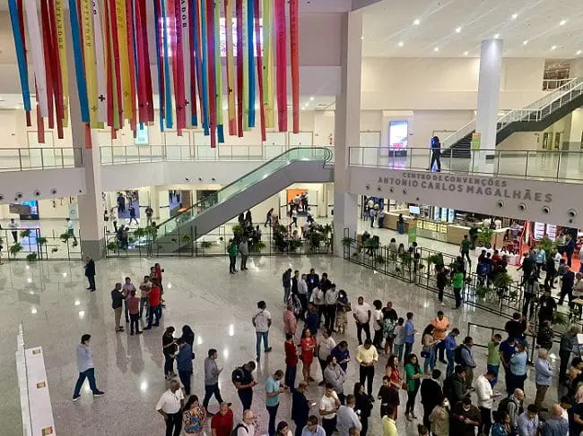 O Centro de Convenções Salvador receberá até o fim do ano mais 30 eventos. 
