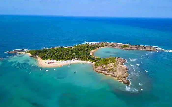 Ilha de Santo Aleixo, em Pernambuco. 