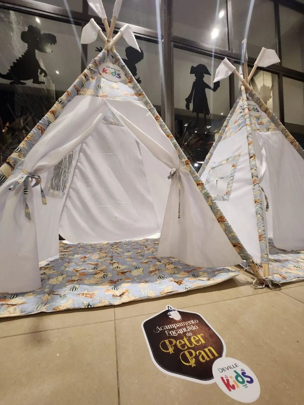 Acampamento encantado dos hotéis Deville (Crédito: Divulgação)