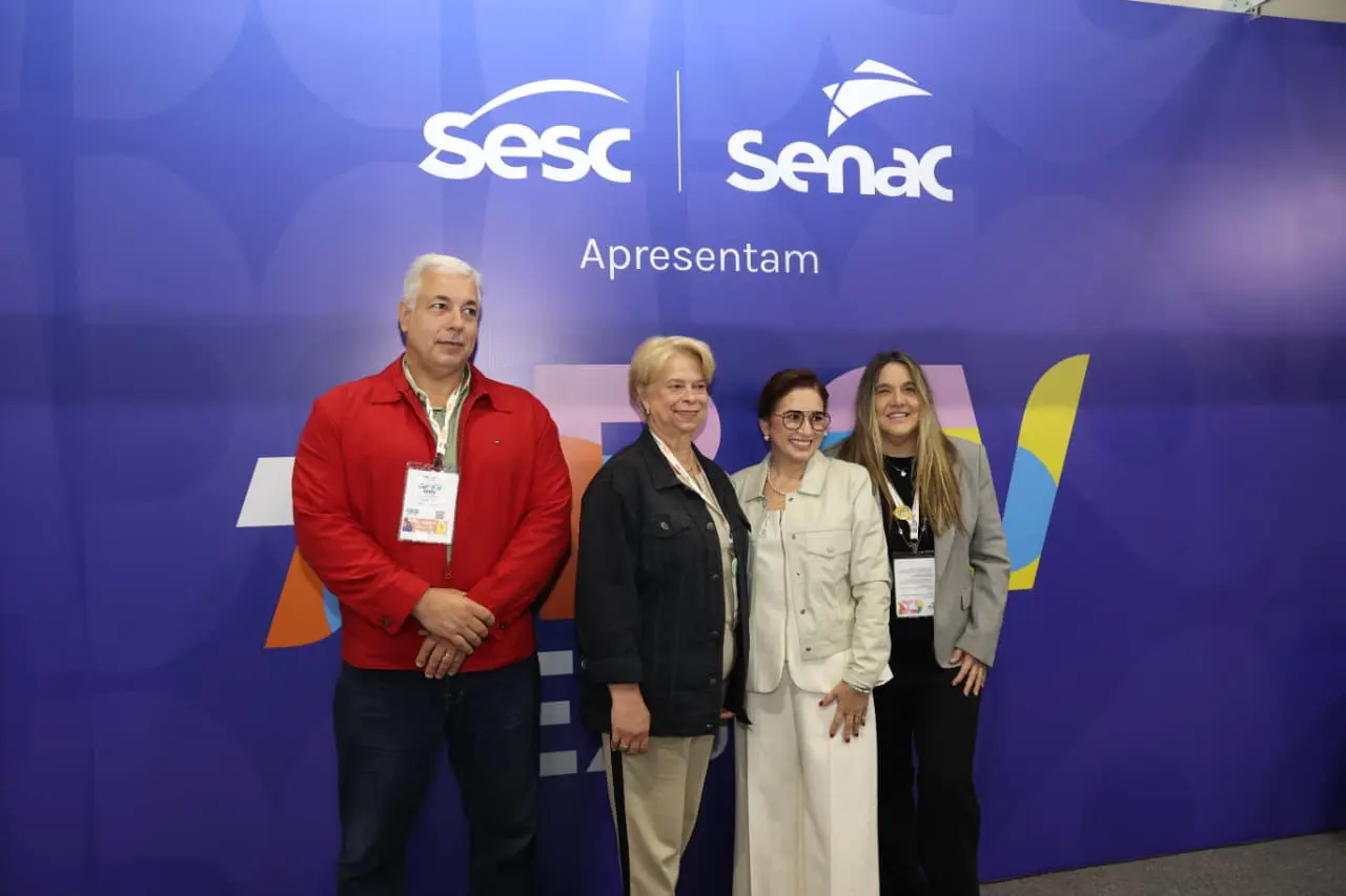 Da esquerda para a direita: Bruno Mattos, Adriana Homem de Carvalho, Ana Carolina Medeiros e Fabiana Misse, diretora de Marketing da Secretaria Municipal de Turismo. - Crédito: Erbs Jr