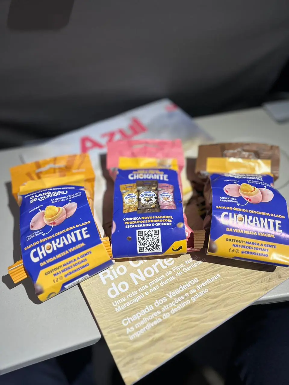 Crokíssimo Chokante chega às alturas em parceria com a Azul - Crédito: divulgação