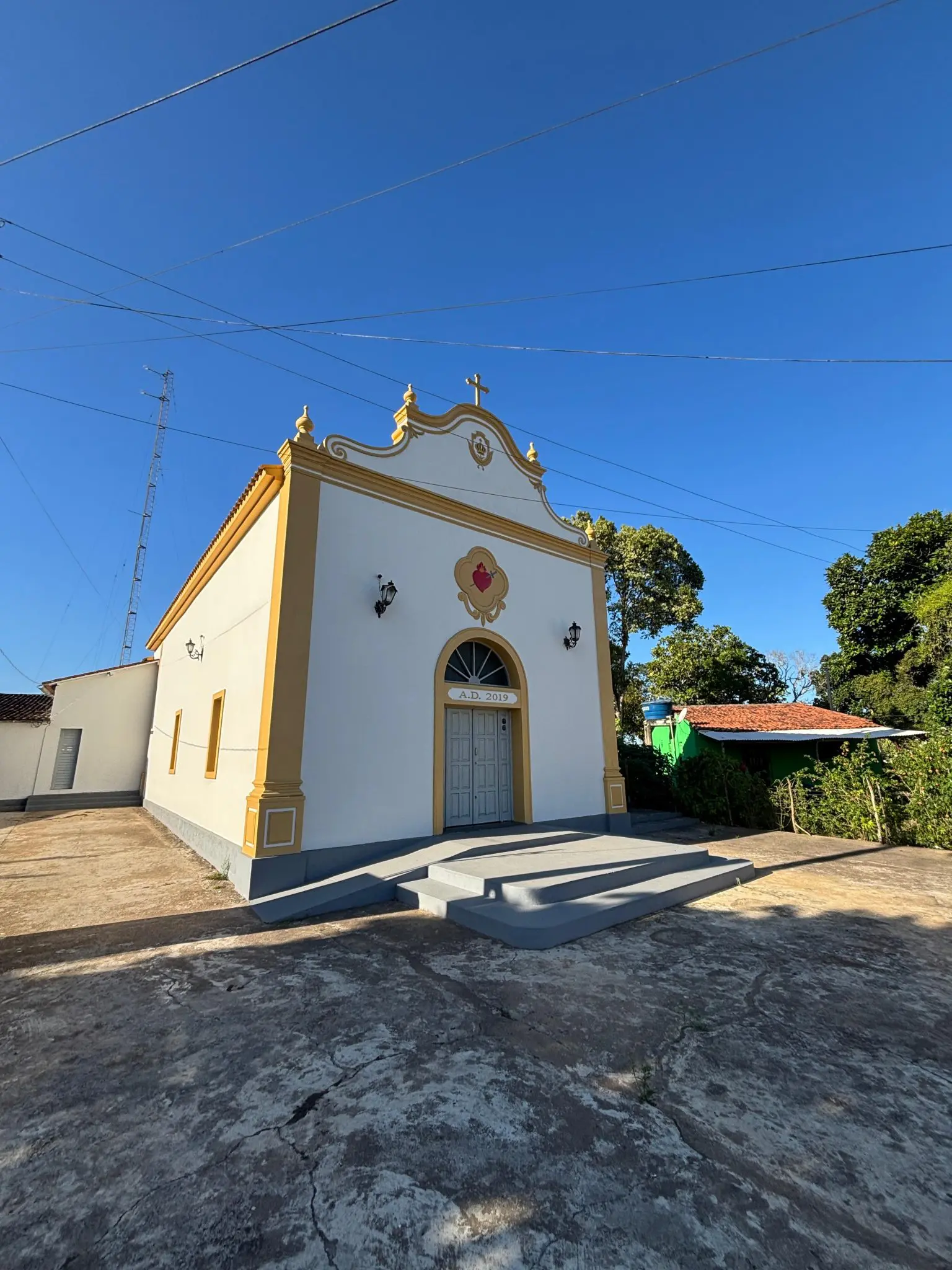 Igreja Nossa Senhora das Dores - Chã de Jardim - Areia, PB - Crédito: Sidnésio Moura - Turismo Religioso
