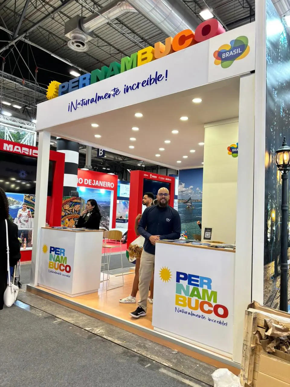 Estande da GAV Resorts na FITUR conecta a marca ao trade europeu e impulsiona negócios para Porto de Galinhas (PE) - Crédito: divulgação