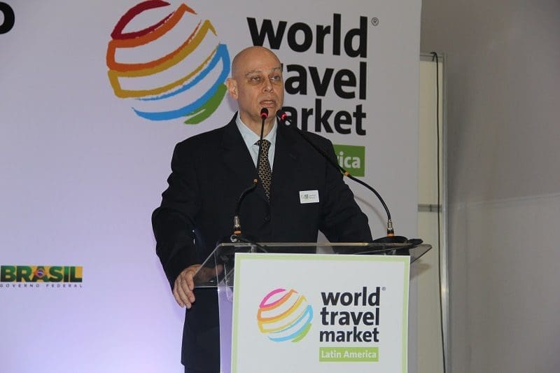 Lawrence Reinish, diretor da World Travel Market Latin America. (Crédito: DT)
