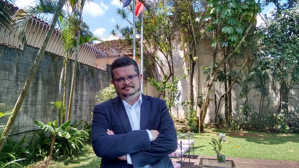 Brieuc Pont, novo Cônsul Geral da França em São Paulo. (Foto: Marcos J. T. Oliveira)