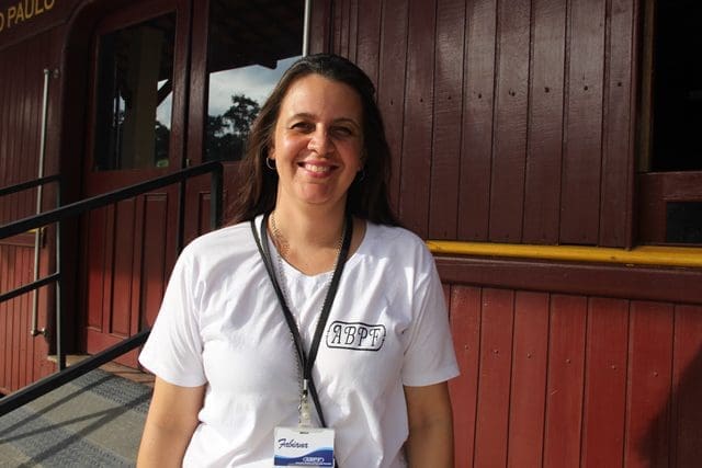 Fabiana Mucsi, coordenadora da Associação Brasileira de Preservação Ferroviária (ABPF-SP)