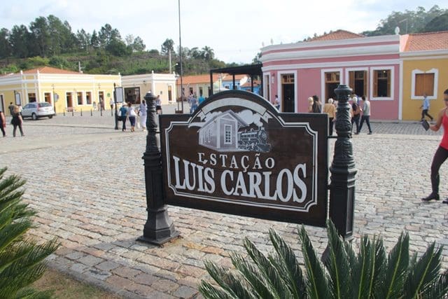A Estação Luís Carlos é o ponto de chegada da viagem histórica, mas não o ponto final