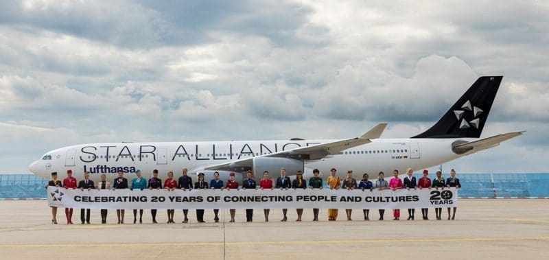 Tripulantes das 28 companhias áereas que fazem parte da Star Alliance (Foto: divulgação)