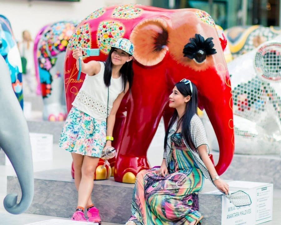Elephant Parade Bangcoc, Tailândia (Foto: divulgação)
