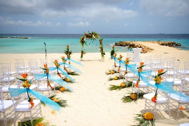 Cerimônia Hilton Curaçao (Foto: divulgação)