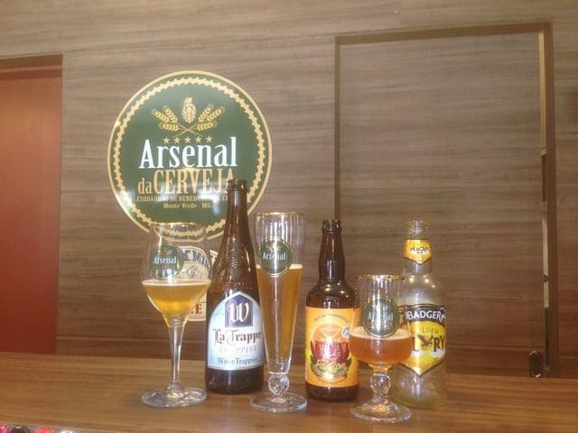 Arsenal da Cerveja, localizado na Galeria Suiça (Foto: DT)