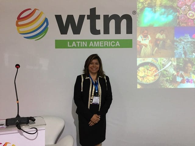 Diana Pomar, diretora-geral do Conselho de Promoção Turística do México (Crédito: Lucas Kina/DT)