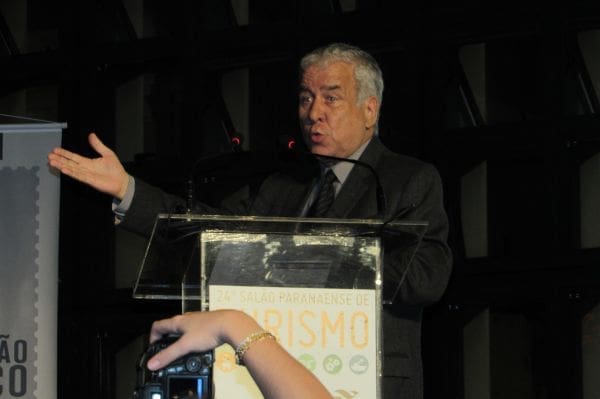 Jacó Gimenes, presidente da Paraná Turismo (Foto: Hugo Okada)