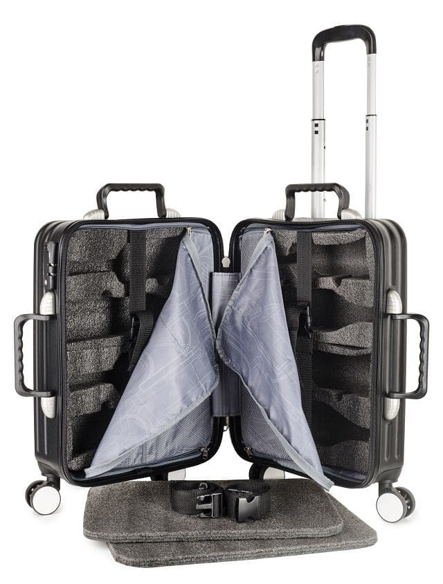 Bagaggio lança mala de viagem para transportar garrafas de vinho