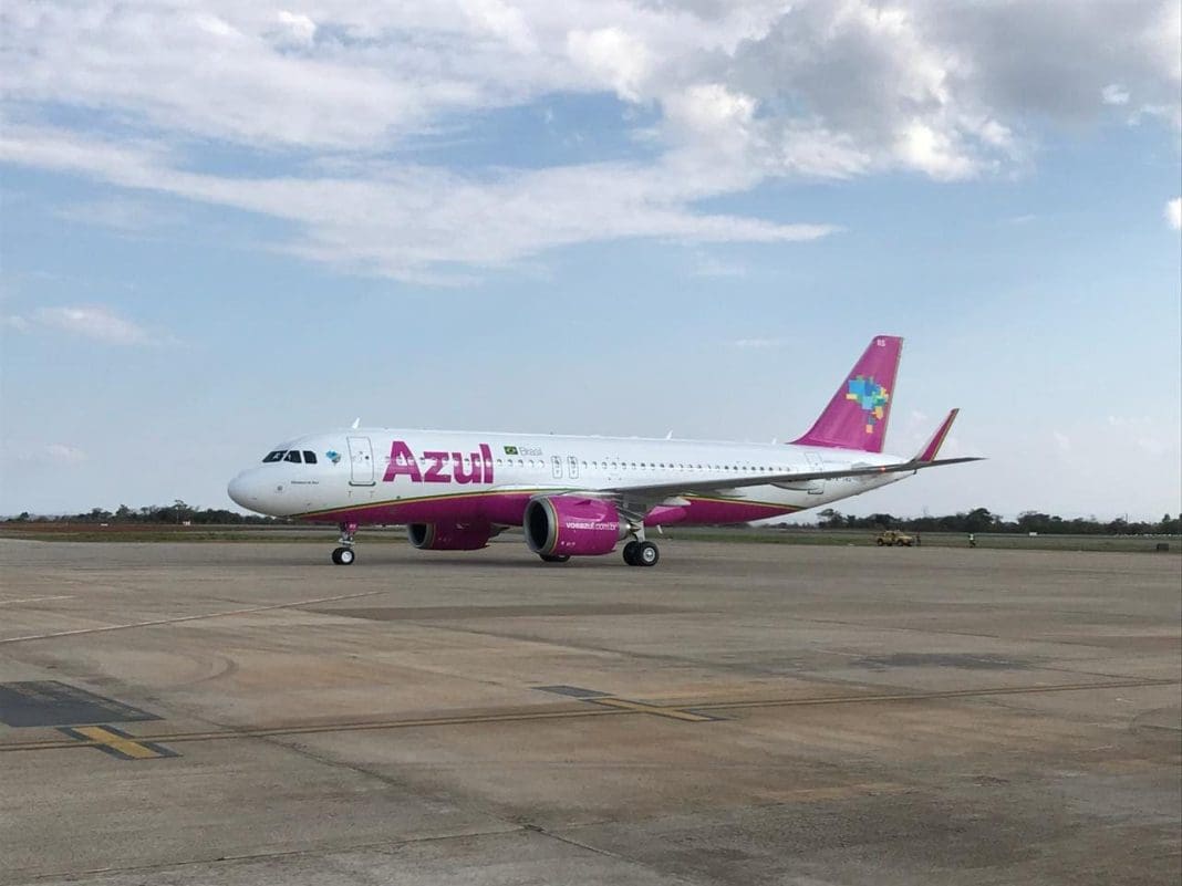 foto divulgação A320neo rosa