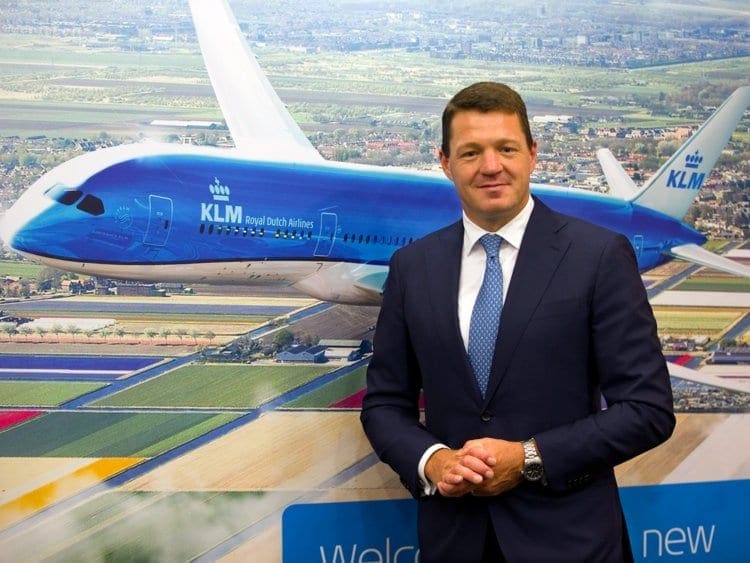 Pieter Elbers, presidente e CEO da KLM