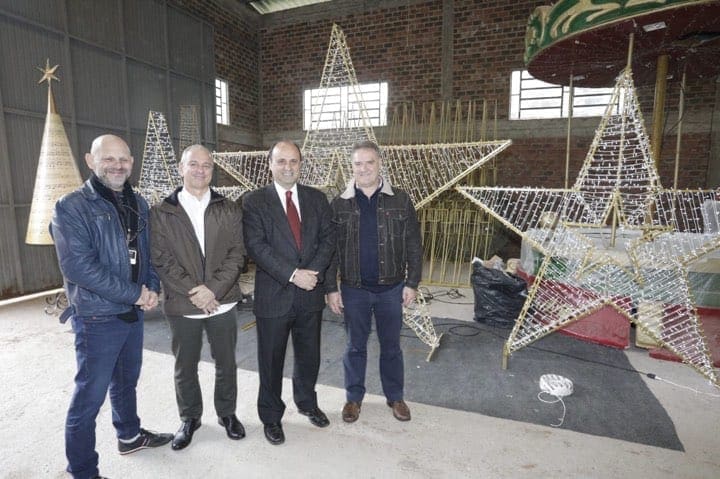Foto Leo Diretor Financeiro.Telmo Gomes Presidente Conselho.Fedoca Bertolucci.Edson Nespolo