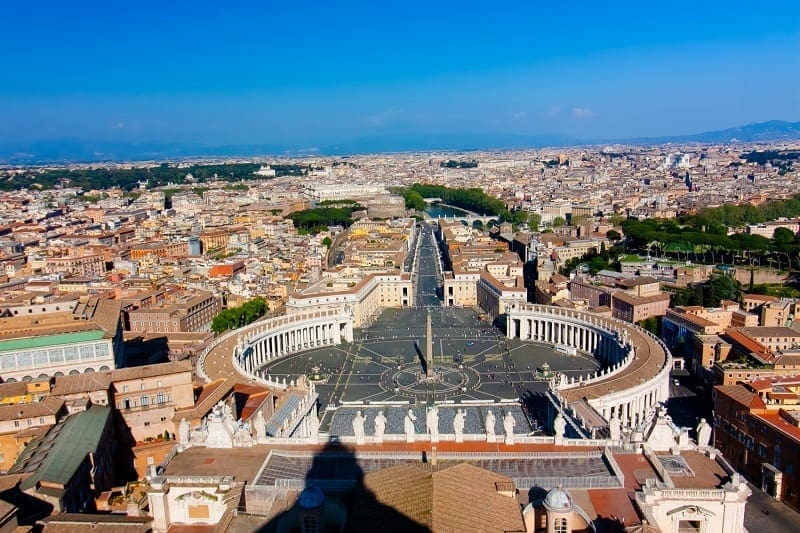 Roma da Cúpula de San Pietro - Foto Eduardo