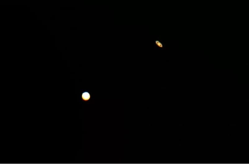 Conjunção Jupiter Saturno