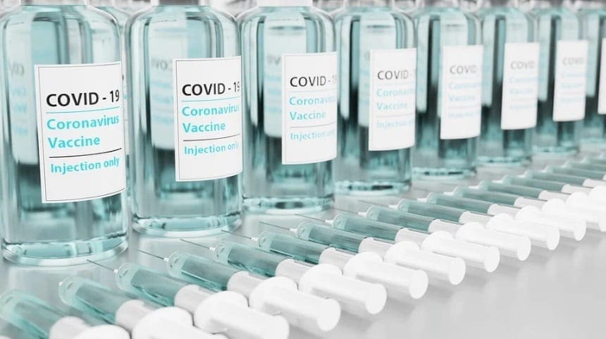 Vacina Covid ampola seringa 2 2021