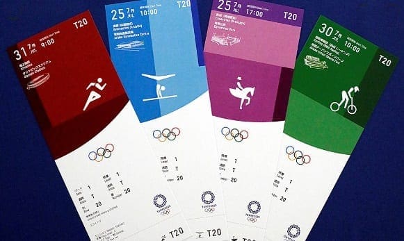 INGRESSOS OLIMPÍADAS JAPíO