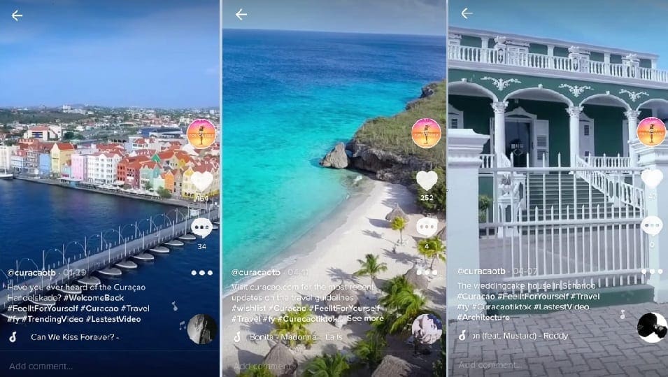 Curaçao tik tok
