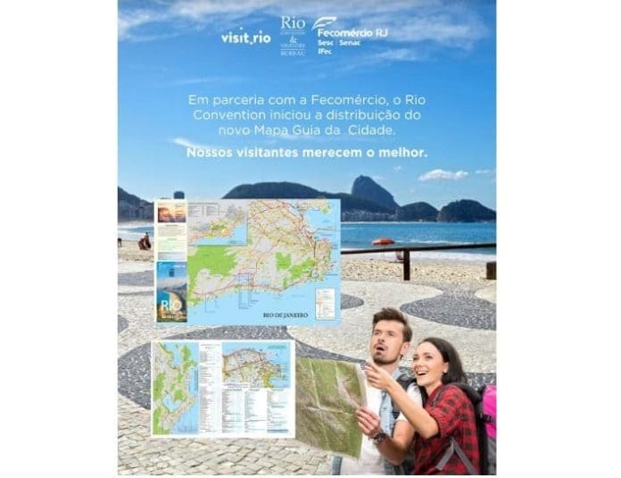 Rio De Janeiro Ganha Novo Mapa Da Cidade Para Visitantes