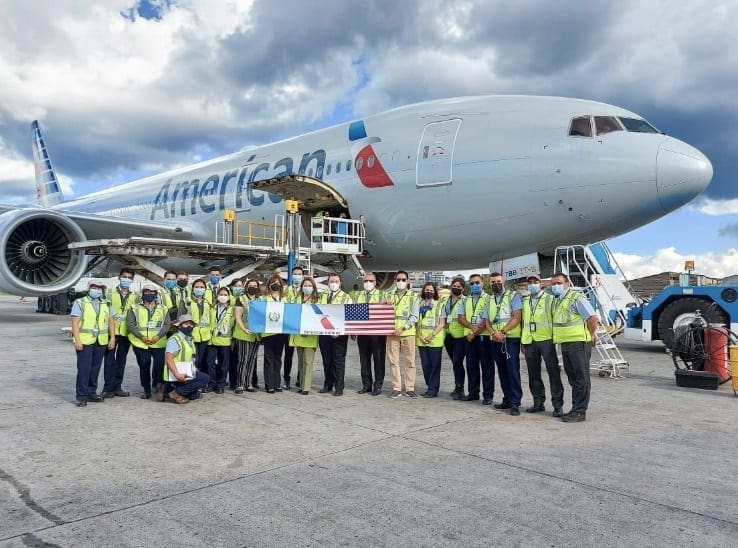 American Airlines 7 ok 2021