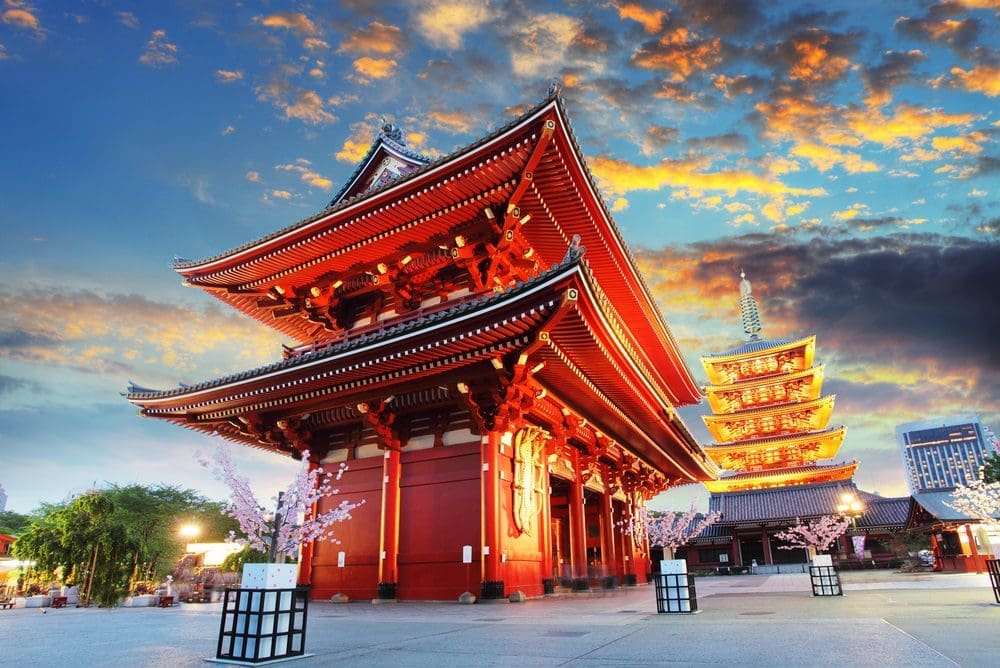 Tokyo,-,Sensoji-ji,,Temple,In,Asakusa,,Japan