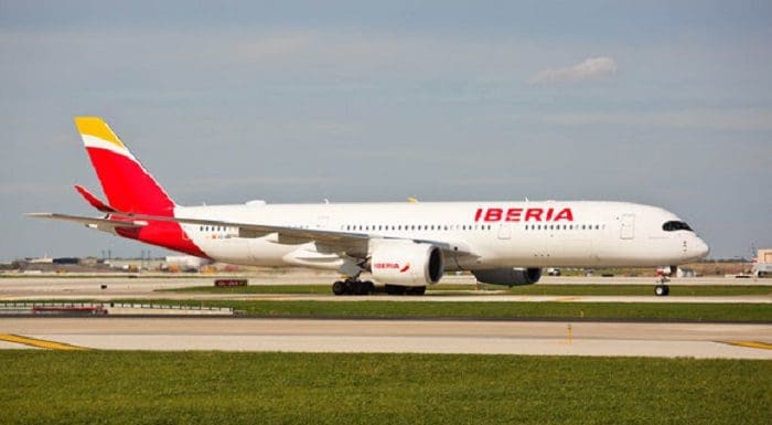 Iberia: 100% de recuperação da capacidade dos voos para a Europa