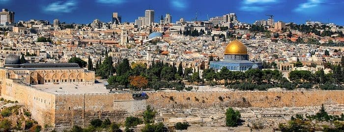 Jerusalém, uma das cidades de Israel.