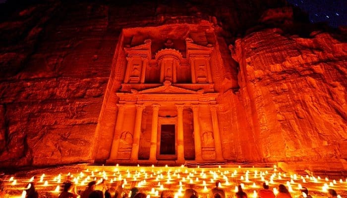 Petra, destino turístico na Jordânia