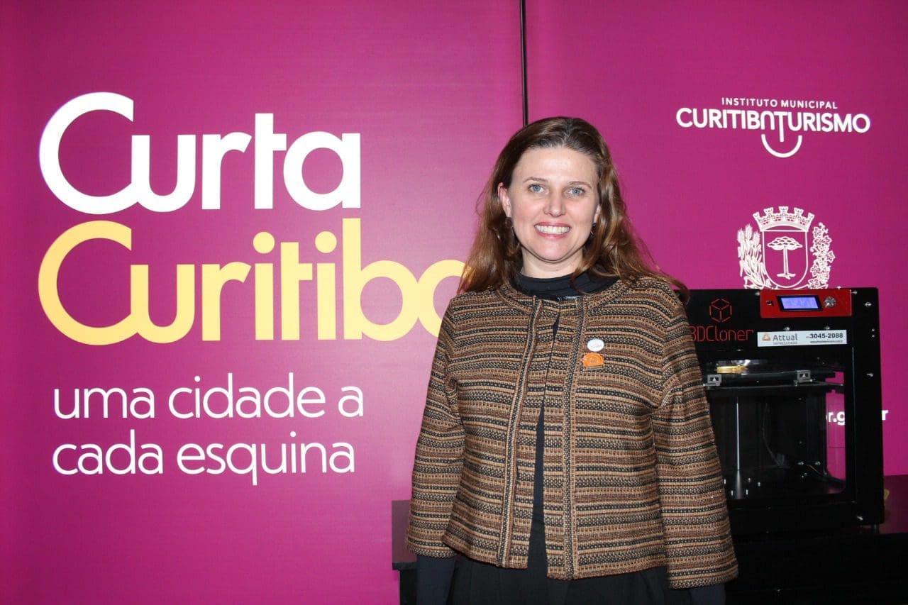 Tatiana Turra, presidente do Instituto Municipal de Turismo de Curitiba, falou sobre o setor de eventos na cidade.