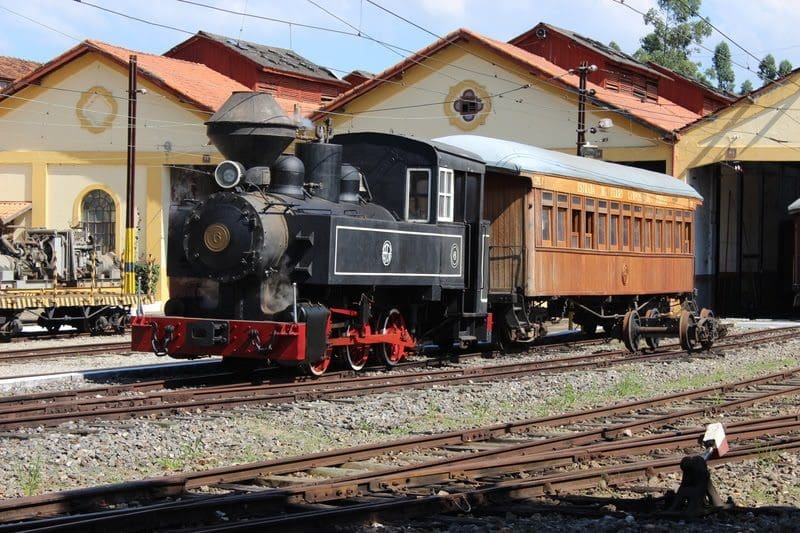 A locomotiva estava fora de operação desde agosto de 2015