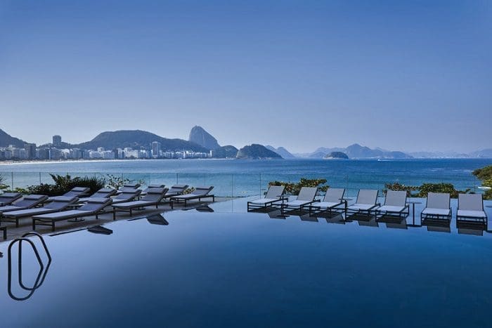 O hotel Fairmont Rio de Janeiro Copacabana, da Accor, foi premiado pelo Traveller´s Choice 2022.