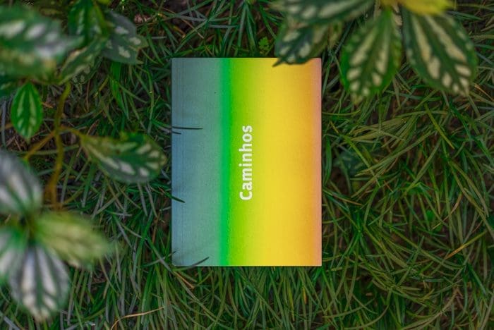 quadro_caminhos_em_meio_as_plantas Quadro escrito caminhos em meio aí Jardim