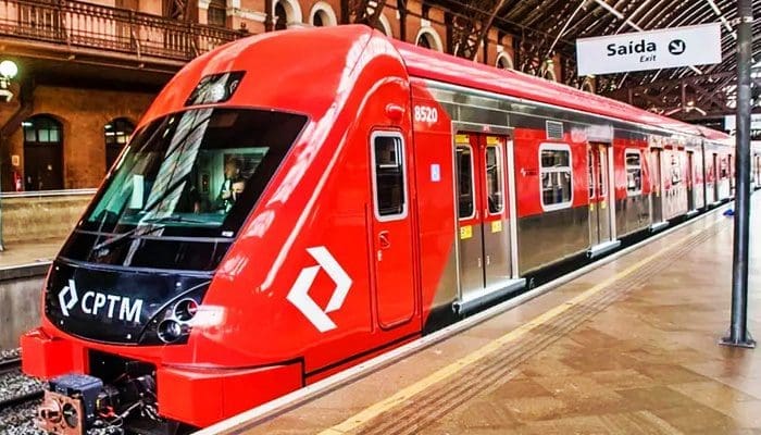 trem_cptm_divulgacao Trem da CPTM na Estação da Luz, em São Paulo (foto:divulgação)