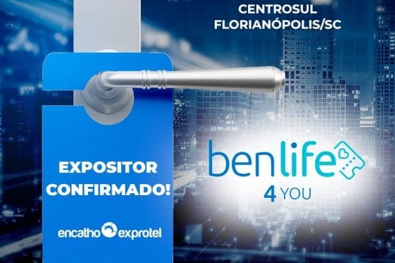 Benlife4Guest foi confirmado como expositor no Encatho & Exprotel 2022, em Florianópolis-SC.