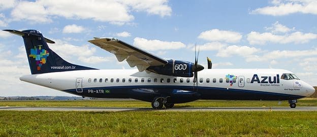 aviao_da_azul_linhas_aereas De acordo com dados da Cirium, a Azul foi considerada a companhia aérea mais pontual da América Latina em junho.