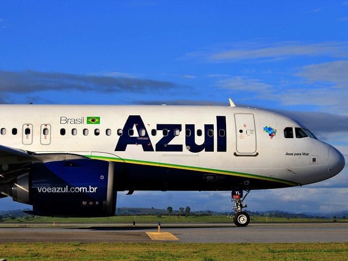 Avião A320 da Azul (Foto: Divulgação) campina grande