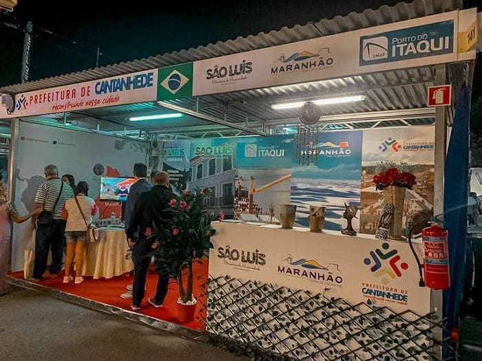 setur_sao_luis_em_cantanhede_portugal Stand da Setur São Luís na Expofacic, em Cantanhede, Portugal.