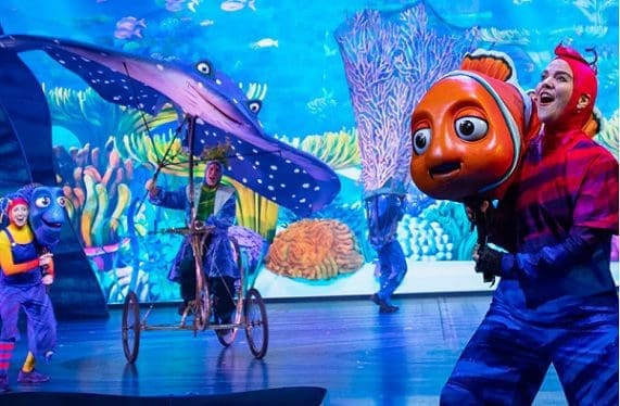 O musical Finding Nemo - The Big, Blue and Beyond!