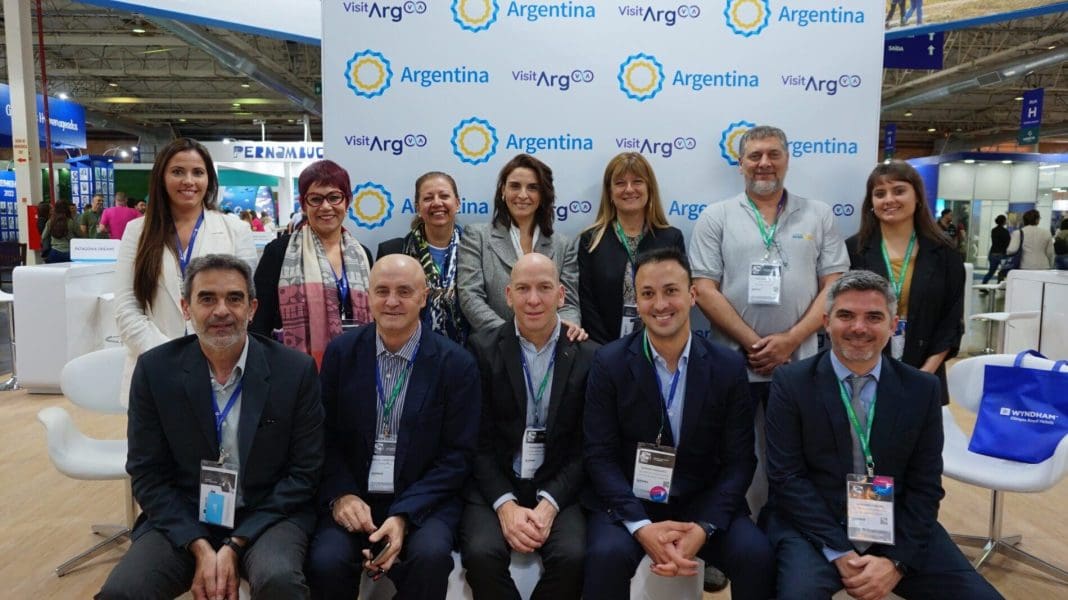 Estande da Argentina, país convidado na 34° Edição do Festuris (Foto: MEA)