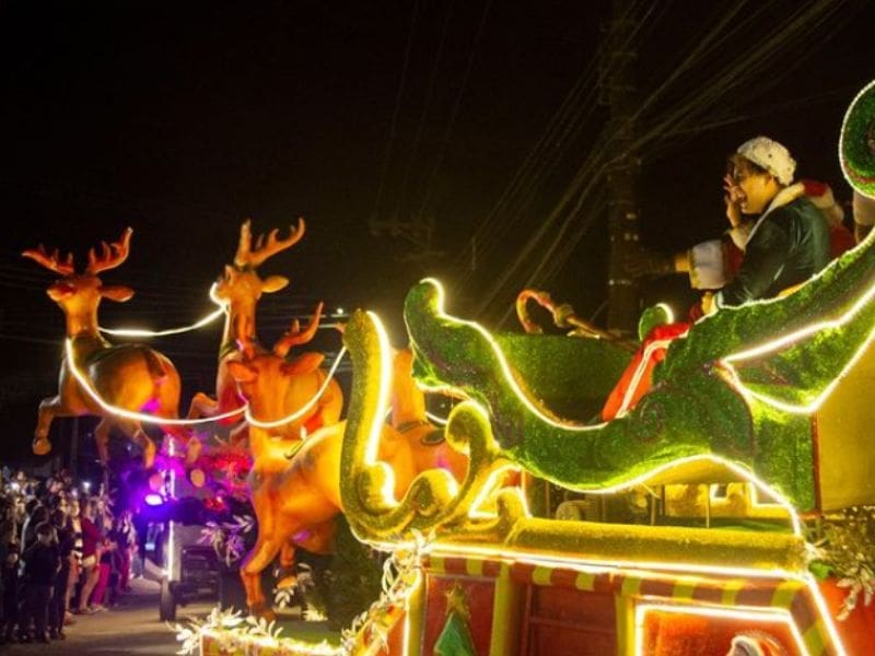 Parada de Natal acontece em SP em novembro (Foto Divulgação)