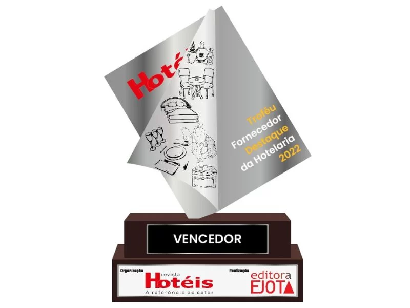 Troféu Fornecedor Destaque da Hotelaria 2022 Troféu Fornecedor Destaque da Hotelaria 2022