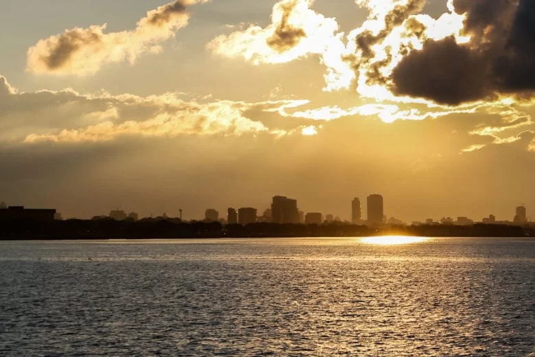Por do Sol em Buenos Aires