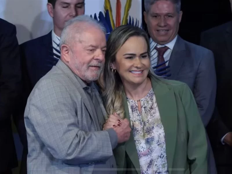 Lula e Daniela do Waguinho, nova ministra do Turismo