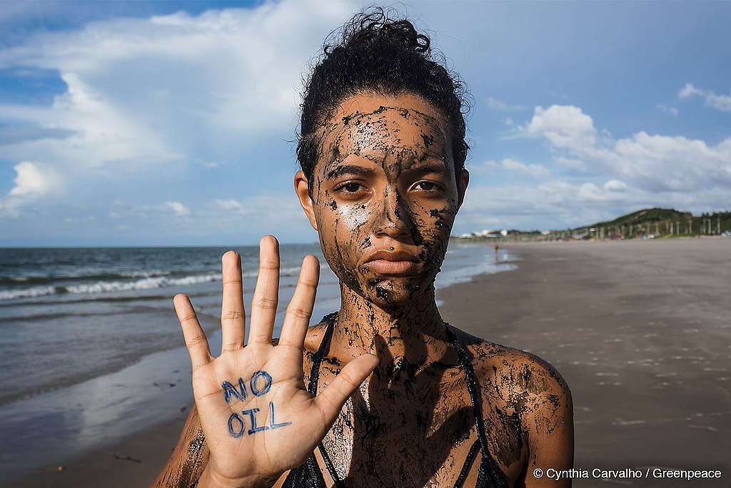 Greenpeace no oil Greenpeace