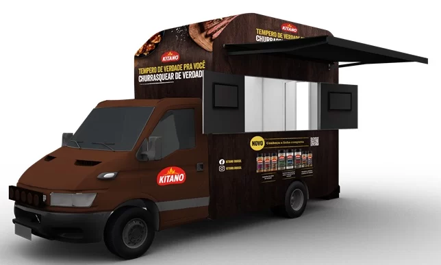 Food truck da Kitano oferecerá degustação de churrasco grátis no Parque Villa Lobos no aniversário de SP.